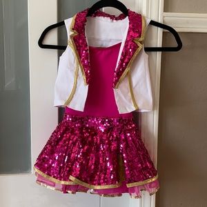 Girls dance outfit and shoes